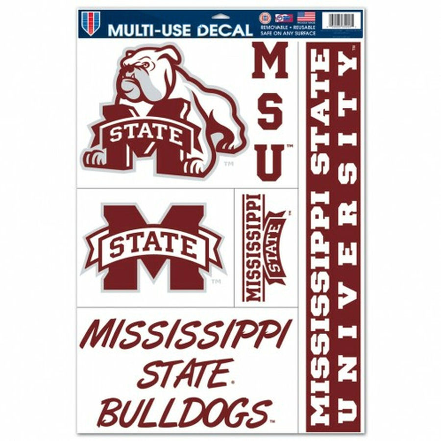 Mississippi State University Bulldogs - Set of 5 Ultra Decals at ...
