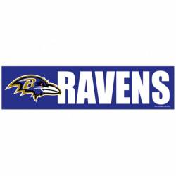 Baltimore Ravens - 3x12 Bumper Sticker Strip