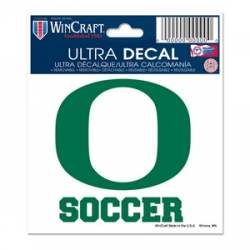 University Of Oregon Ducks Soccer - 3x4 Ultra Decal
