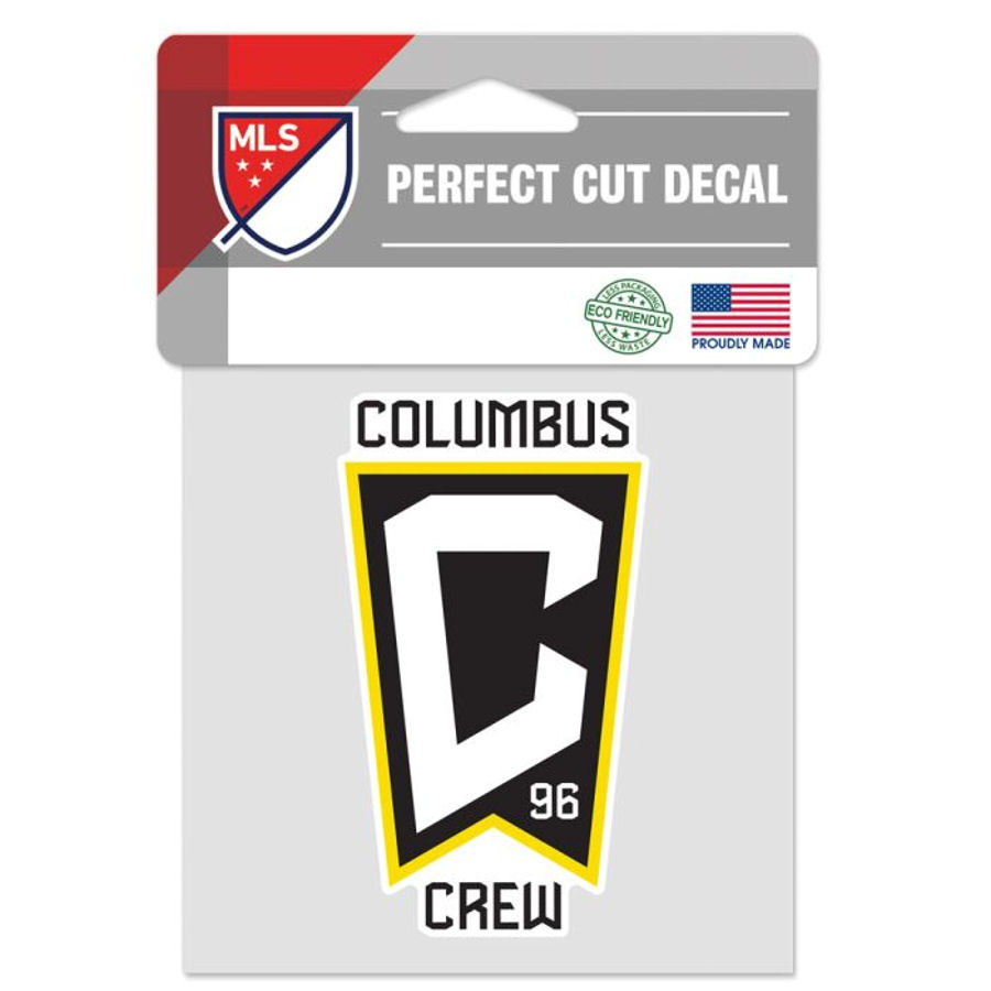 Columbus Crew Primary Logo 2021 - 4x4 Die Cut Decal
