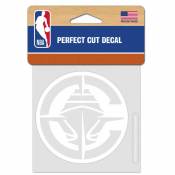 Los Angeles Clippers 2024 Logo - 4x4 White Die Cut Decal