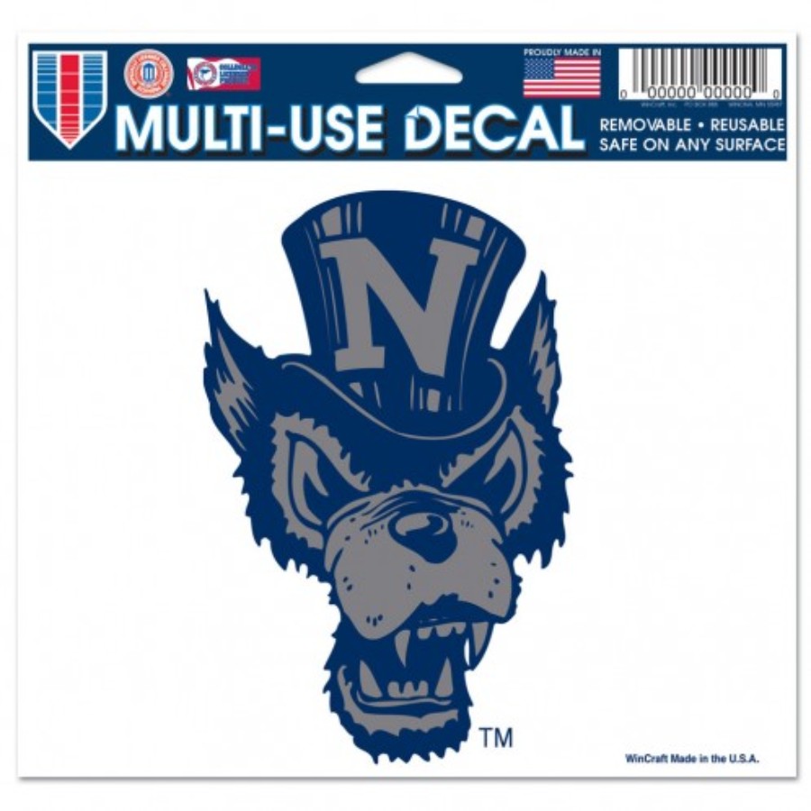 University of NevadaReno Wolfpack Logo 5x6 Ultra Decal at Sticker Shoppe