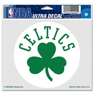 Celtics 75th Anniversary Lucky Decal