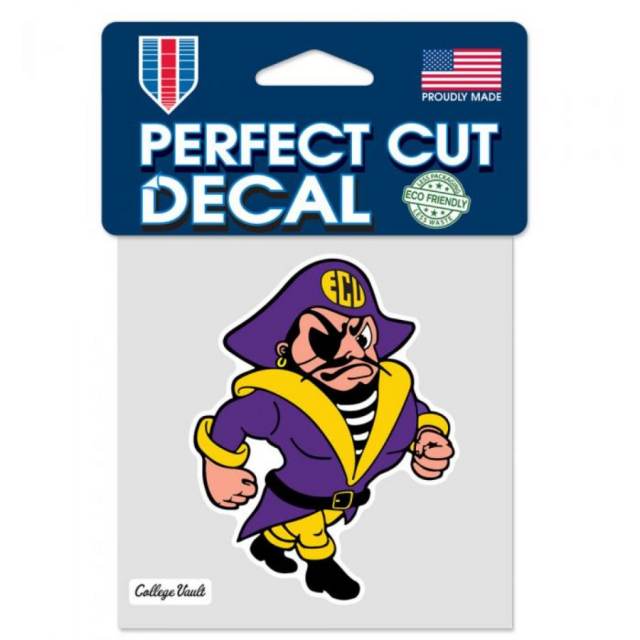 Patch Écusson Vintage ECU East Carolina Pirates Karaté 3.8 Pouces – Neuf (NOS)