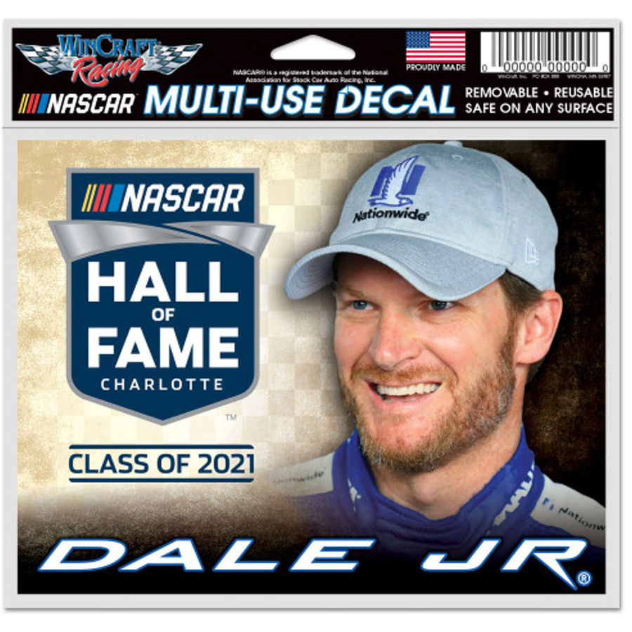Dale Earnhardt Jr Hall Of Fame Class Of 2021 - 5x6 Ultra Decal at ...