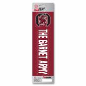 University of South Carolina Gamecocks The Garnet Army Slogan & Logo - Set Of 2 Vinyl Stickers