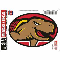 University Of Maryland Terrapins - 4x5.5 Inch Oval Sticker