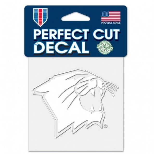 Northwestern University Wildcats - 4x4 White Die Cut Decal