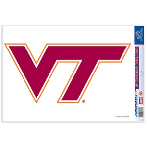 Virginia Tech Hokies - 11x17 Ultra Decal