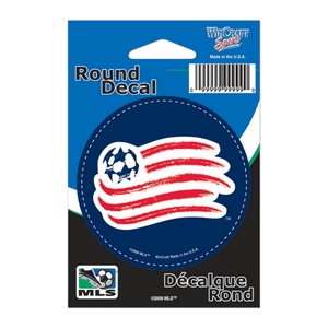 New England Revolution - 3x3 Round Vinyl Sticker
