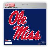 University of Mississippi Ole Miss Rebels Logo - 8x8 Vinyl Sticker