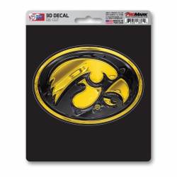 University of Iowa Hawkeyes - Vinyl 3D Sticker