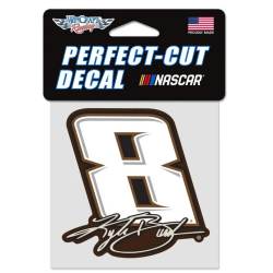 Kyle Busch Brown #8 - 4x4 Die Cut Decal