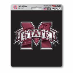 Mississippi State University Bulldogs - Vinyl 3D Sticker