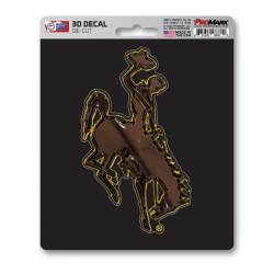 University of Wyoming Cowboys - Vinyl 3D Sticker