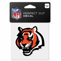 Cincinnati Bengals Logo - 4x4 Die Cut Decal