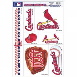 St Louis Cardinals StL Round Precision Cut Decal / Sticker