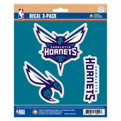 Charlotte Hornets - Set Of 3 Sticker Sheet