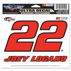 Joey Logano #22 - 5x6 Ultra Decal