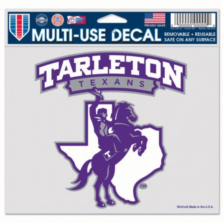 Tarleton State University Texans 5x6 Ultra Decal at Sticker Shoppe