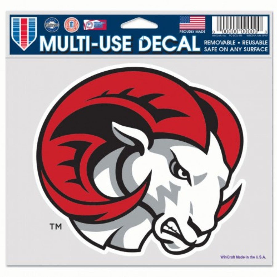 Winston-Salem State University Rams - 5x6 Ultra Decal