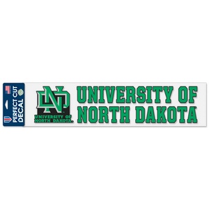 Und Sticker University Of North Dakota Fighting Sioux - 4x17 Die Cut Decal at ...
