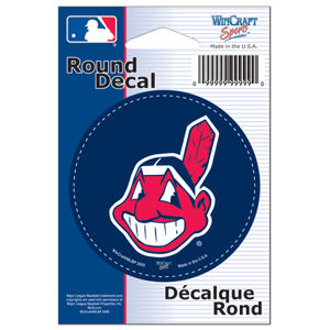 Cleveland Indians - 3x3 Round Vinyl Sticker
