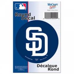 San Diego Padres - 3x3 Round Vinyl Sticker