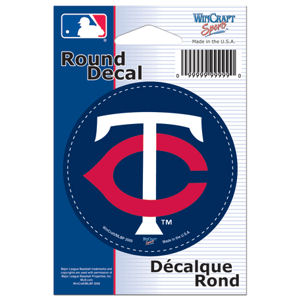 Minnesota Twins - 3x3 Round Vinyl Sticker