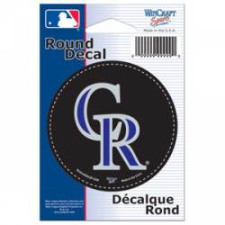 Colorado Rockies - 3x3 Round Vinyl Sticker