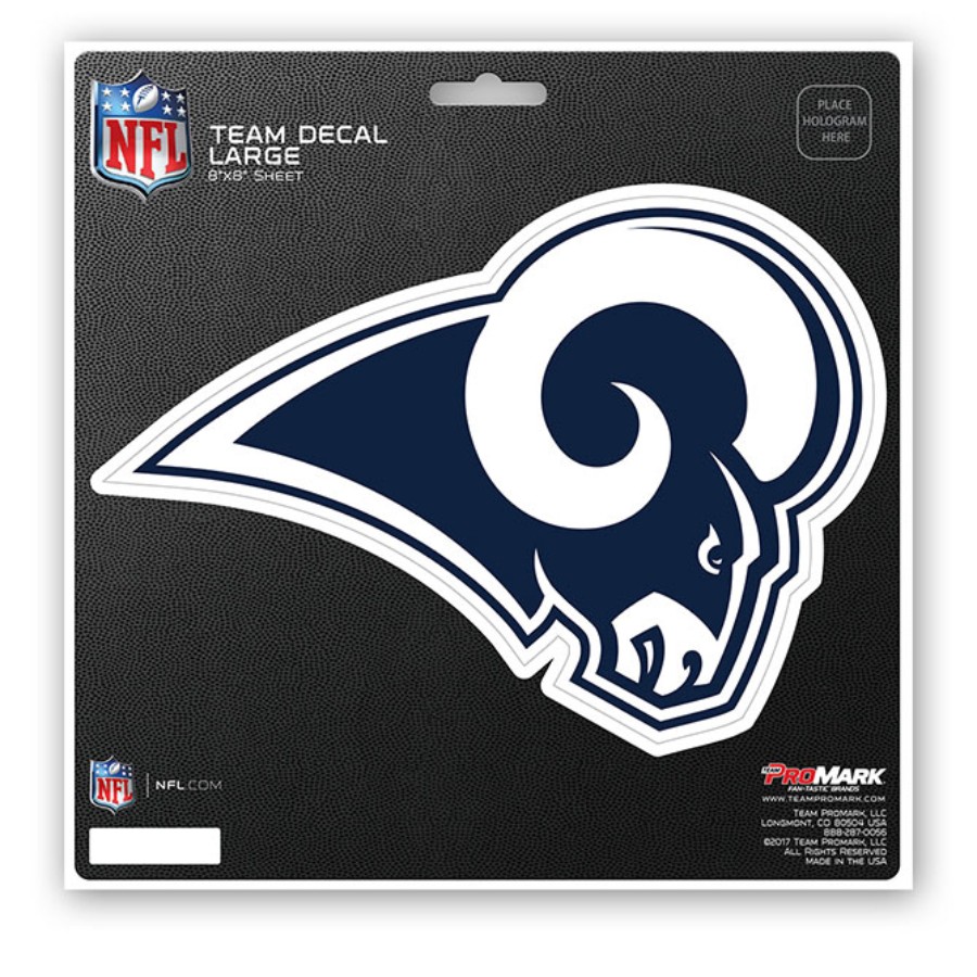 Los Angeles Rams Logo - 8X8 Vinyl Sticker At Sticker Shoppe