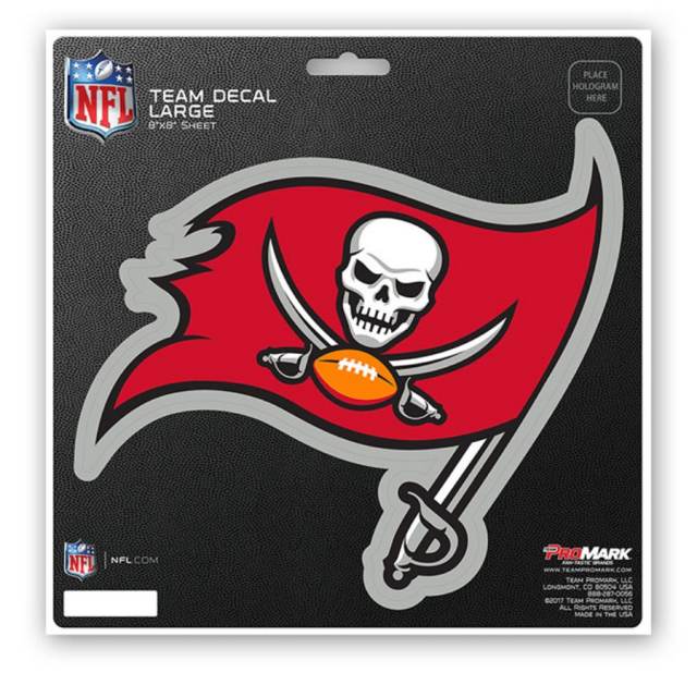 Tampa Bay Buccaneers Logo - 8x8 Vinyl Sticker