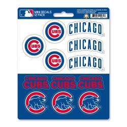 Chicago Cubs - Set Of 12 Sticker Sheet