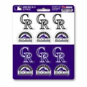 Colorado Rockies - Set Of 12 Sticker Sheet