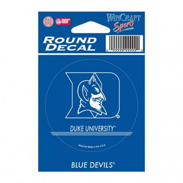 Duke University Blue Devils - 3x3 Round Vinyl Sticker