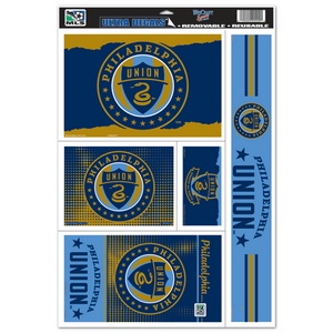 Philadelphia Union - Set of 5 Ultra Decals at Sticker Shoppe