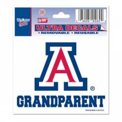 University Of Arizona Wildcats Grandparent - 3x4 Ultra Decal