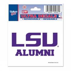 Louisiana State University LSU Tigers Alumni - 3x4 Ultra Decal