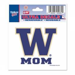 University Of Washington Huskies Mom - 3x4 Ultra Decal