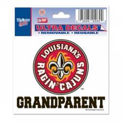 University Of Louisiana-Lafayette Ragin Cajuns Grandparent - 3x4 Ultra Decal