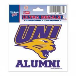 Northern Iowa University Panthers Alumni - 3x4 Ultra Decal