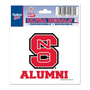 North Carolina State University Wolfpack Alumni - 3x4 Ultra Decal