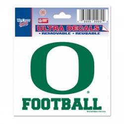 University Of Oregon Ducks Football - 3x4 Ultra Decal