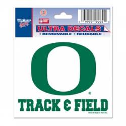 University Of Oregon Ducks Track & Field - 3x4 Ultra Decal