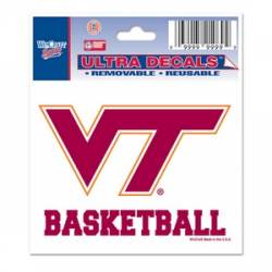 Virginia Tech Hokies Basketball - 3x4 Ultra Decal