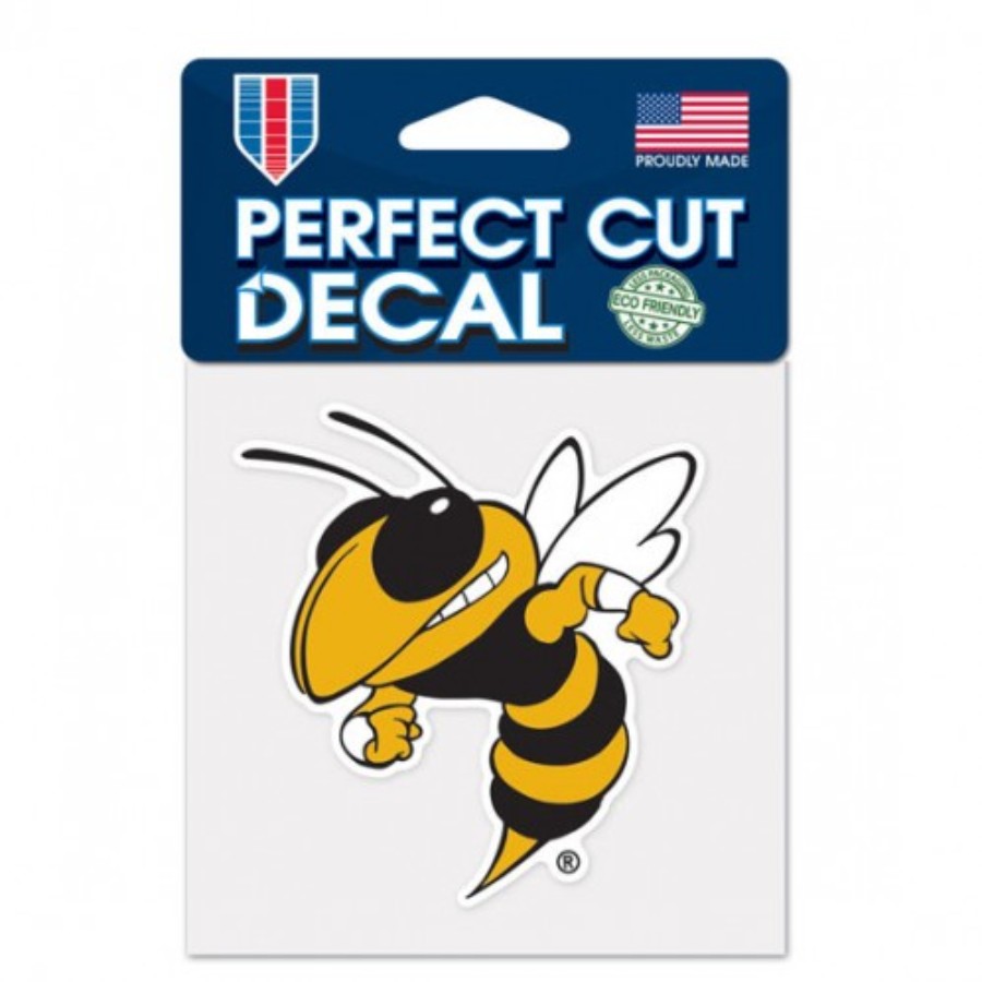 Georgia Tech Yellow Jackets - 4x4 Die Cut Decal