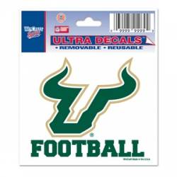 University Of South Florida Bulls Football - 3x4 Ultra Decal