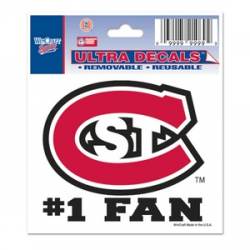 New Jersey Devils #1 Fan - 3x4 Ultra Decal at Sticker Shoppe