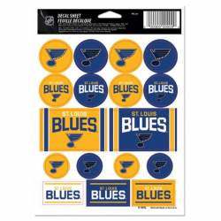 St Louis Blues 2019 Stanley Cup Champions Double UP Decal Sheet