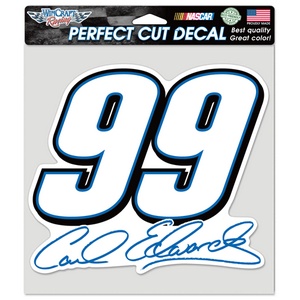 Carl Edwards #99 - 8x8 Full Color Die Cut Decal
